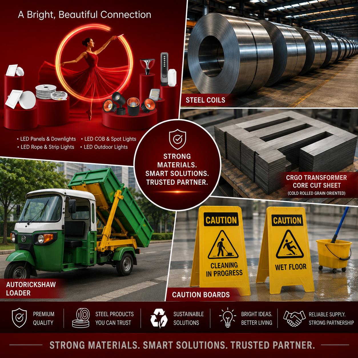 Pushp Enterprise products and materials