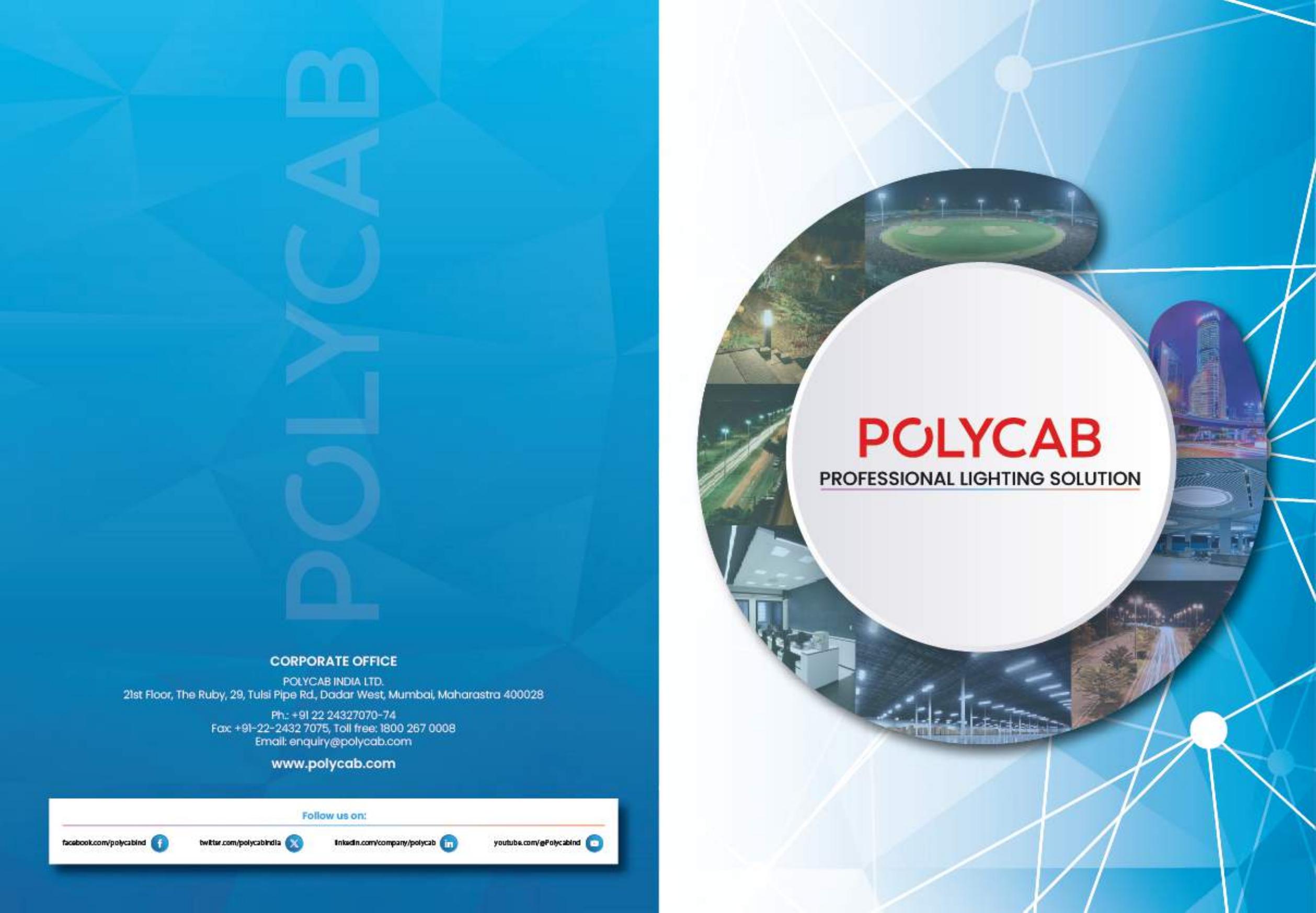 Polycab Product Catalogue cover